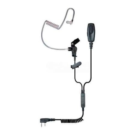 Klein Electronics Inc Klein 2-Wire Surveillance Earpiece - Mono - Wired - Earbud - Monaural - In-ear - Noise Canceling Patriot-K1